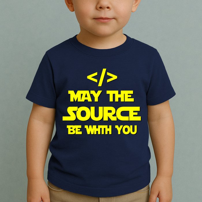 May The Source Be With You Toddler T-Shirt