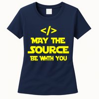 May The Source Be With You Womens T-Shirt