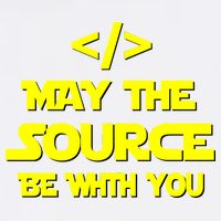 May The Source Be With You Garment-Dyed Sweatshirt