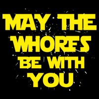 May The Whores Be With You 7-Panel Snapback Hat