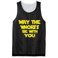 May The Whores Be With You Mesh Reversible Basketball Jersey Tank