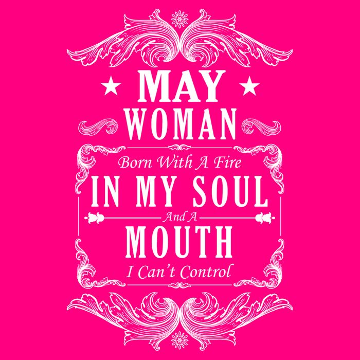 May Woman Funny Birthday Poster