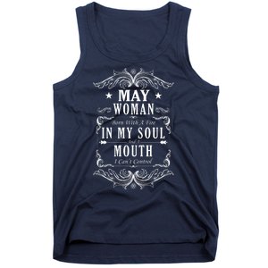 May Woman Funny Birthday Tank Top