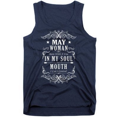 May Woman Funny Birthday Tank Top