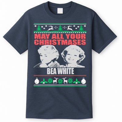 May All Your Christmases Bea White T-Shirt