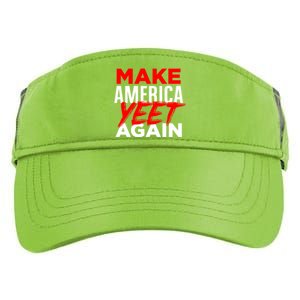 Make America Yeet Again Patriotic Trump Merica Great 2020 Gift Adult Drive Performance Visor