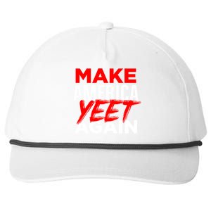 Make America Yeet Again Patriotic Trump Merica Great 2020 Gift Snapback Five-Panel Rope Hat