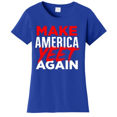 Make America Yeet Again Patriotic Trump Merica Great 2020 Gift Women's T-Shirt