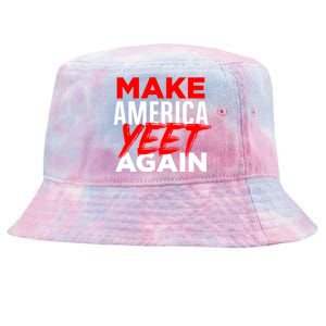 Make America Yeet Again Patriotic Trump Merica Great 2020 Gift Tie-Dyed Bucket Hat