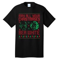 May All Your Christmases Bea White Vintage Tall T-Shirt