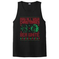 May All Your Christmases Bea White Vintage PosiCharge Competitor Tank