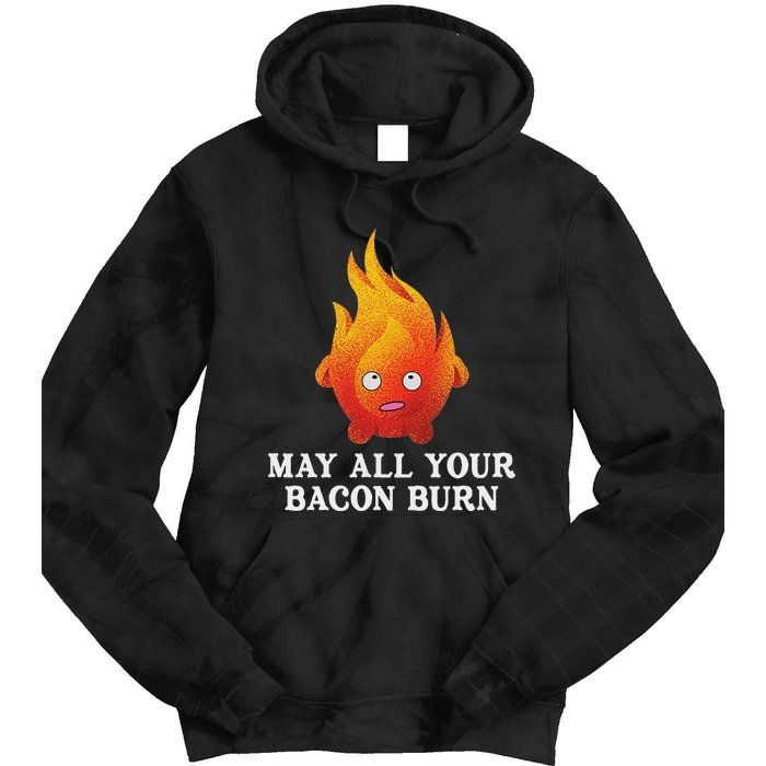 May All Your Bacon Burn Tie Dye Hoodie