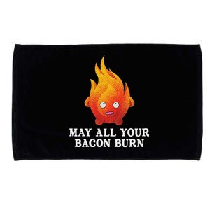 May All Your Bacon Burn Microfiber Hand Towel