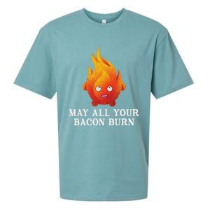 May All Your Bacon Burn Sueded Cloud Jersey T-Shirt