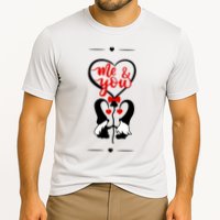 Me And You Happy Valentines Day Gnomes And Hearts Cooling Performance Crew T-Shirt