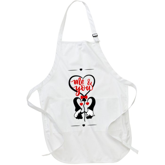 Me And You Happy Valentines Day Gnomes And Hearts Apron
