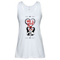 Me And You Happy Valentines Day Gnomes And Hearts Ladies Essential Flowy Tank