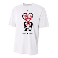 Me And You Happy Valentines Day Gnomes And Hearts Performance Sprint T-Shirt