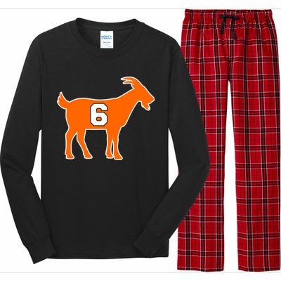 Mayfield Goat Cleveland, Ohio Football Long Sleeve Pajama Set