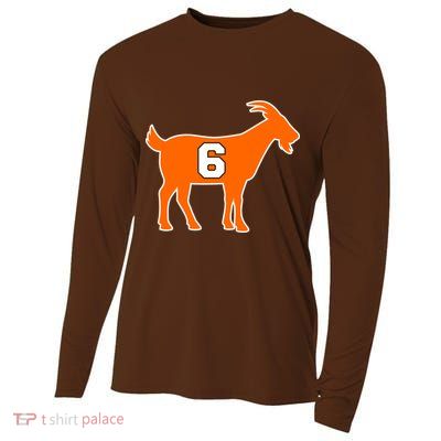 Mayfield Goat Cleveland, Ohio Football Cooling Performance Long Sleeve Crew