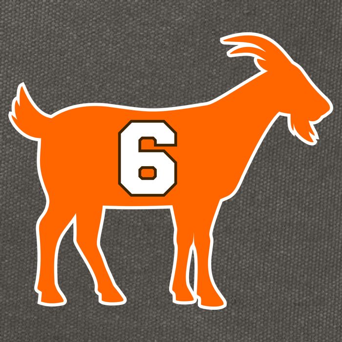 Mayfield Goat Cleveland, Ohio Football Cotton Canvas Backpack