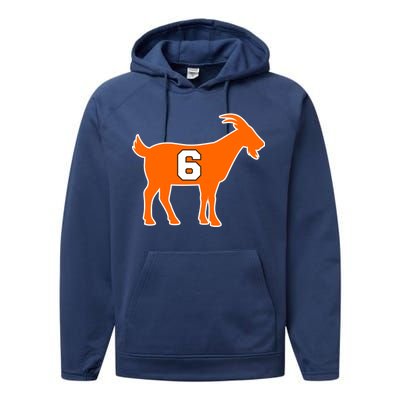 Mayfield Goat Cleveland, Ohio Football Performance Fleece Hoodie