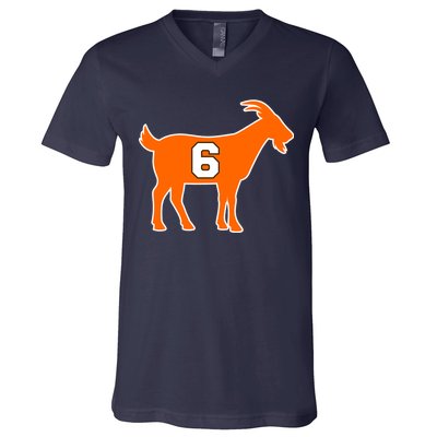 Mayfield Goat Cleveland, Ohio Football V-Neck T-Shirt