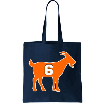 Mayfield Goat Cleveland, Ohio Football Tote Bag