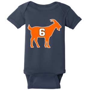 Mayfield Goat Cleveland, Ohio Football Baby Bodysuit