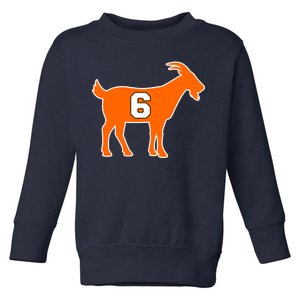 Mayfield Goat Cleveland, Ohio Football Toddler Sweatshirt