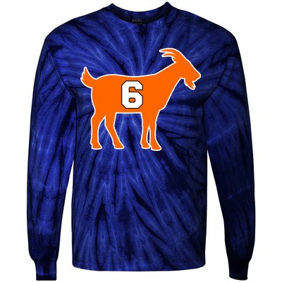 Mayfield Goat Cleveland, Ohio Football Tie-Dye Long Sleeve Shirt