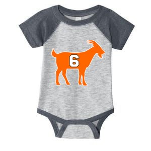 Mayfield Goat Cleveland, Ohio Football Infant Baby Jersey Bodysuit