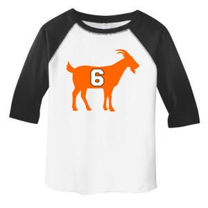 Mayfield Goat Cleveland, Ohio Football Toddler Fine Jersey T-Shirt