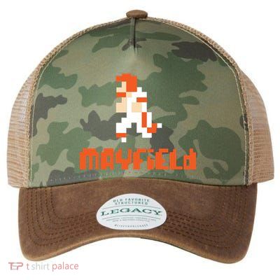 Mayfield Pixel Quarterback Cleveland Legacy Tie Dye Trucker Hat