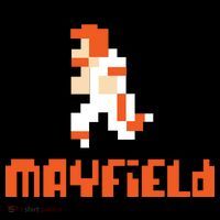 Mayfield Pixel Quarterback Cleveland Tall T-Shirt