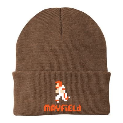 Mayfield Pixel Quarterback Cleveland Beanie