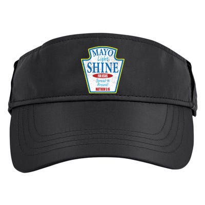 Mayo Light Shine for Jesus Adult Drive Performance Visor