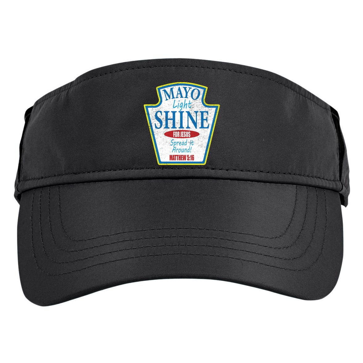Mayo Light Shine for Jesus Adult Drive Performance Visor