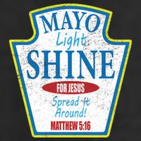 Mayo Light Shine for Jesus Adult Drive Performance Visor