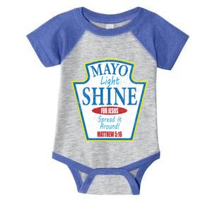 Mayo Light Shine for Jesus Infant Baby Jersey Bodysuit