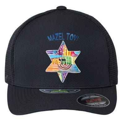 Mazel Tov Flexfit Unipanel Trucker Cap