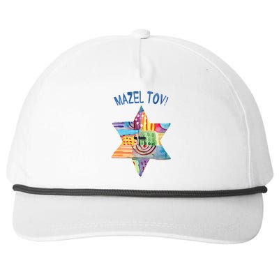 Mazel Tov Snapback Five-Panel Rope Hat