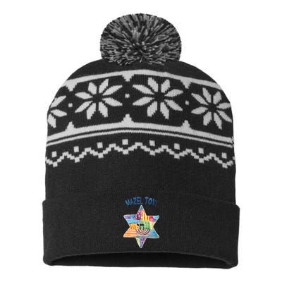 Mazel Tov USA-Made Snowflake Beanie