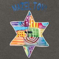 Mazel Tov Cotton Canvas Backpack