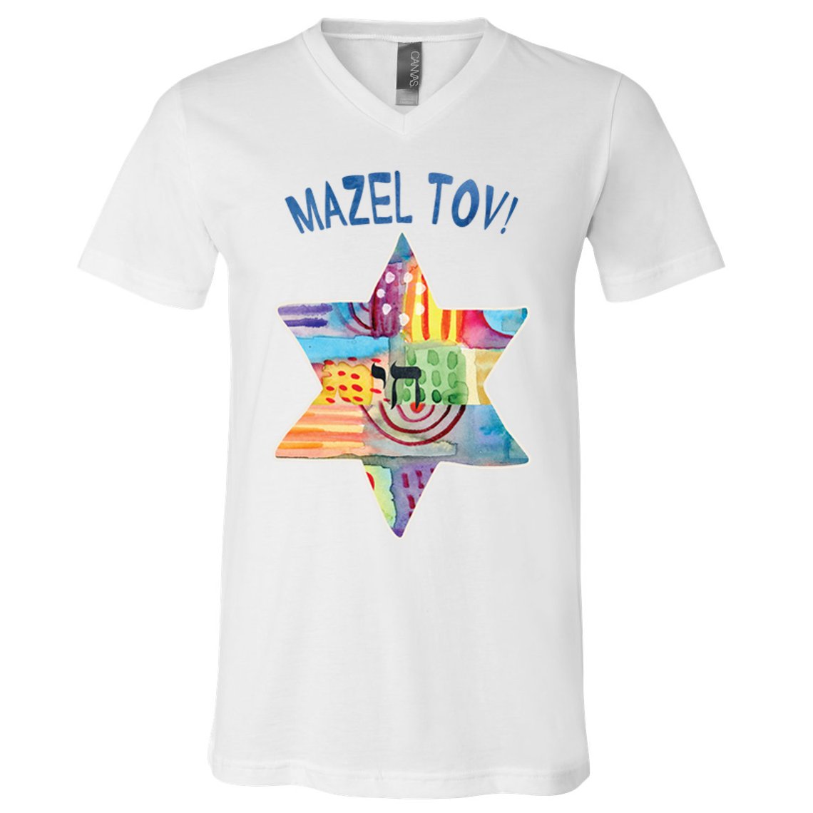 Mazel Tov V-Neck T-Shirt