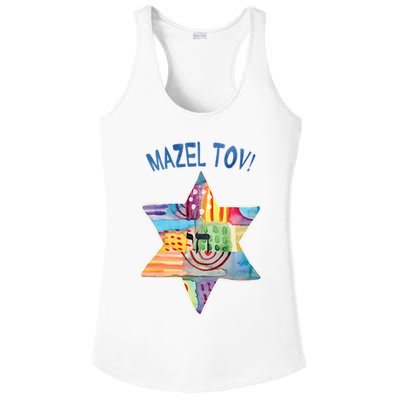 Mazel Tov Ladies PosiCharge Competitor Racerback Tank