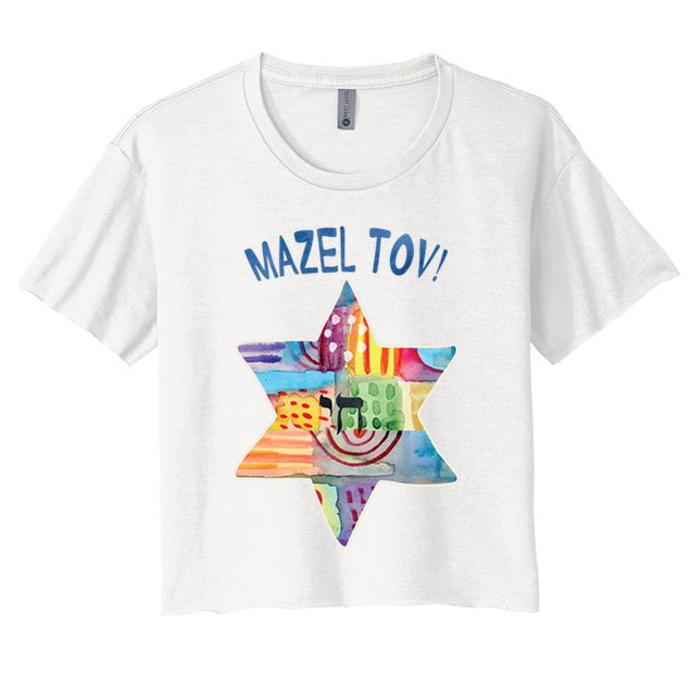 Mazel Tov Crop Top