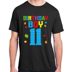 Master Builder 11th Birthday 11 Year Building Bricks Adult ChromaSoft Performance T-Shirt