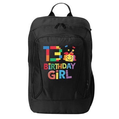 Master Builder 13th Birthday Girl 13 Year Old Brick Blocks City Backpack