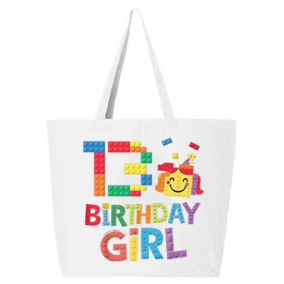 Master Builder 13th Birthday Girl 13 Year Old Brick Blocks 25L Jumbo Tote